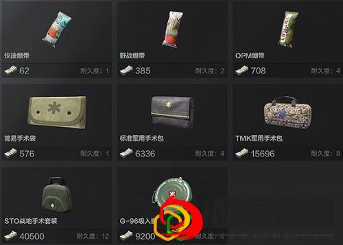 暗区突围有哪些药品 药品效果一览