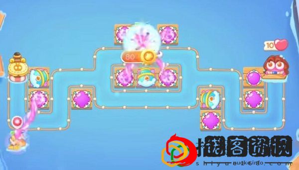 保卫萝卜4阿波尼克号章节第48关怎么过关 阿波尼克号章节第48关过关攻略