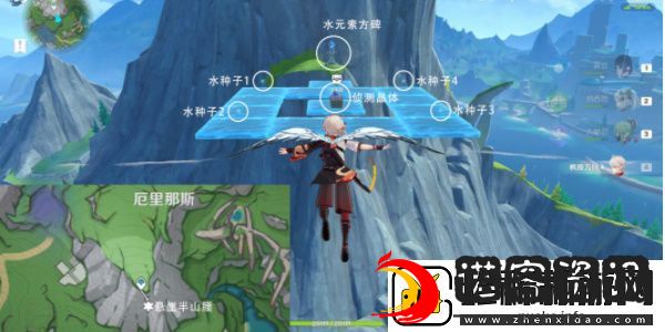 原神枫丹地图中水元素方碑解谜怎么完成