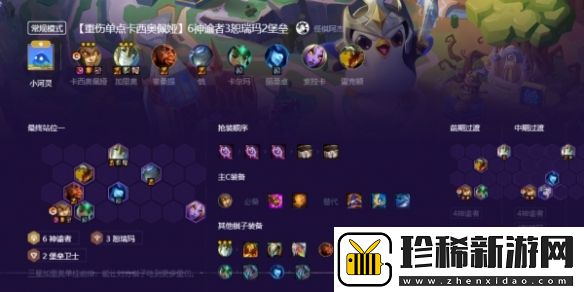 金铲铲之战s9.5蛇女主c怎么玩