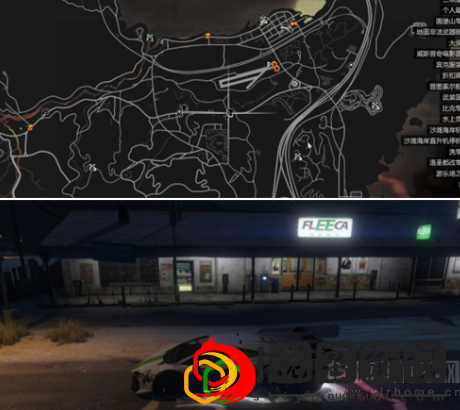 gta5的商店位置图(盘点gta5十九个商店位置)