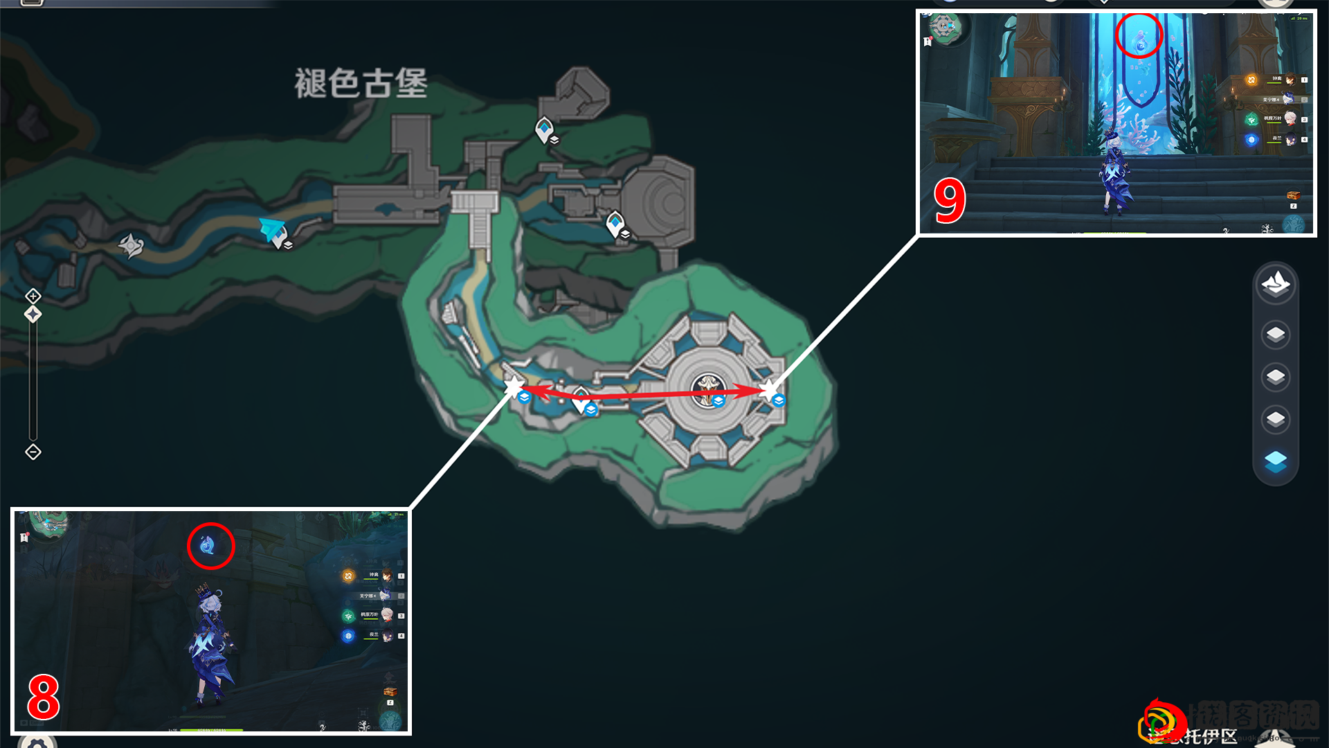 旧日之海水神瞳位置大全 装备属性详解与选择建议