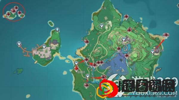 原神八重神子突破材料一览圣遗物(原神八重神子突破材料采集路线)