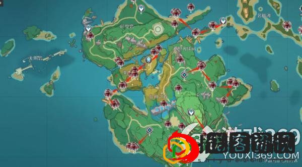 原神八重神子突破材料一览圣遗物(原神八重神子突破材料采集路线)